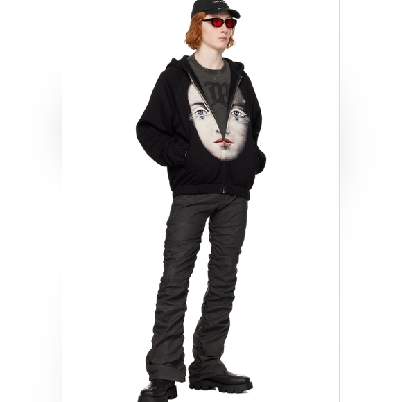 Misbhv Black 'The 2000' Chelsea Boots size 42 BNWB (no lid) - Picture 4 of 13